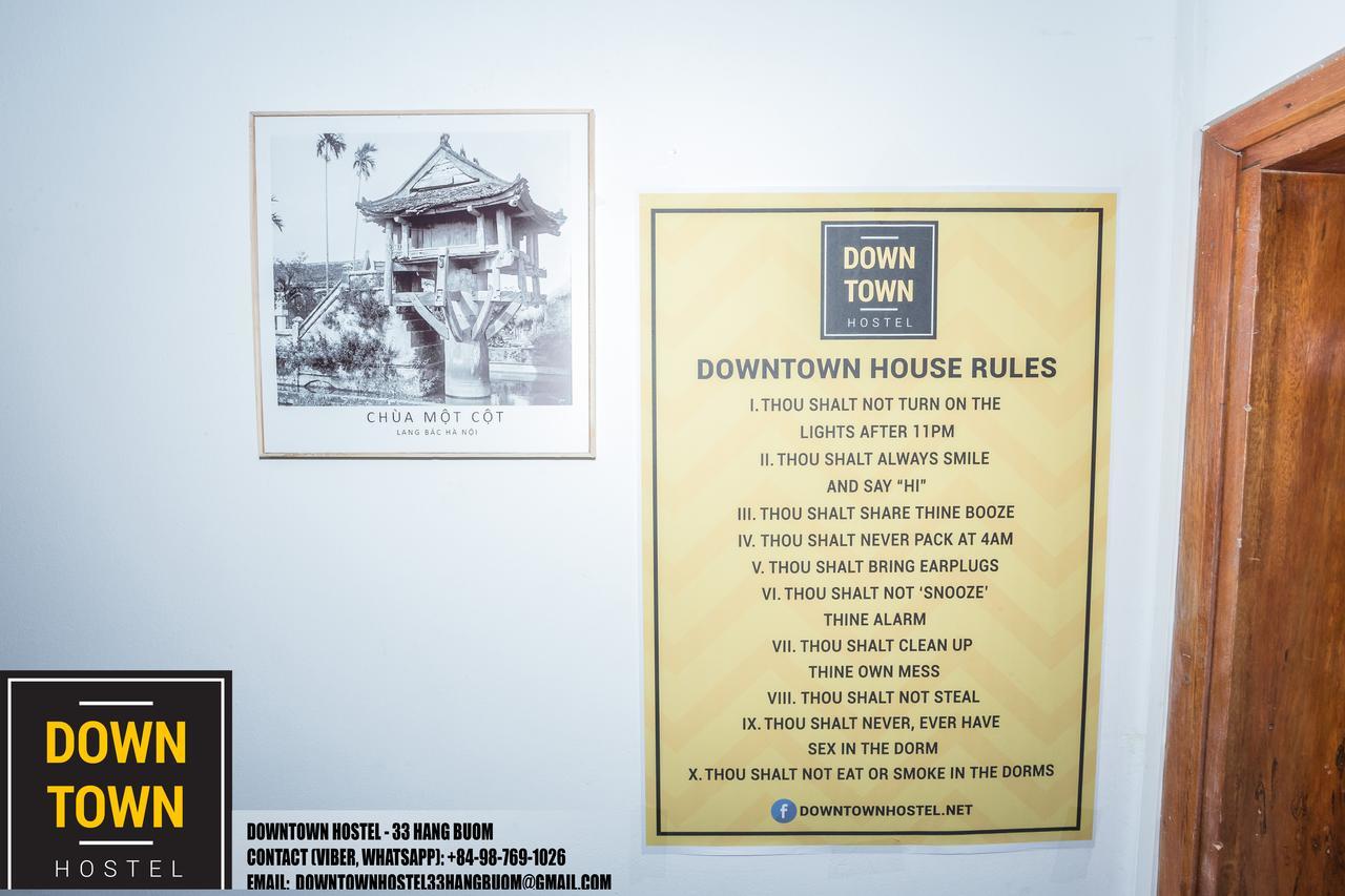 Downtown Hostel Hanoi Zewnętrze zdjęcie